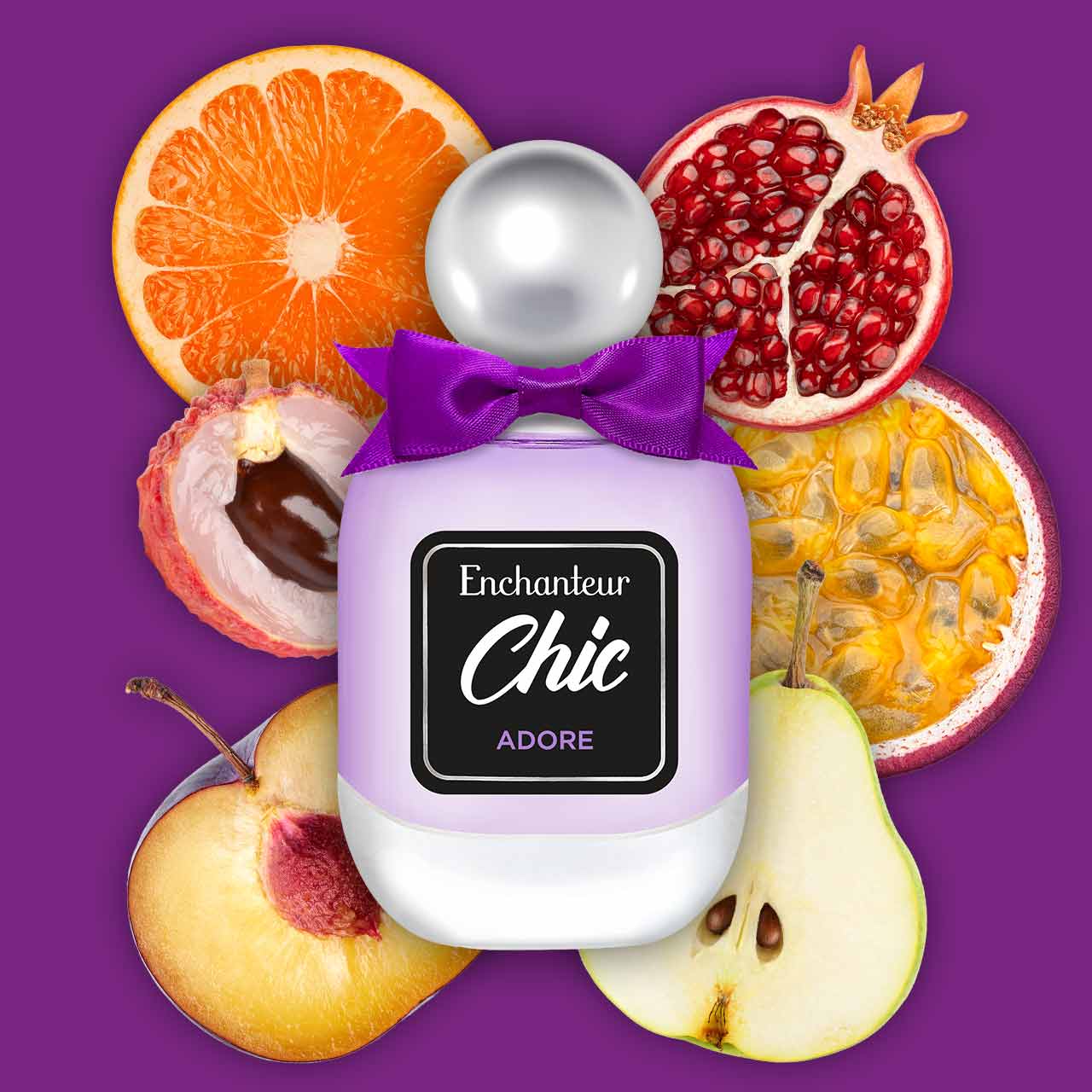 Enchanteur Chic Adore EDT Fruity Fragrance Notes Enchanteur Chic Adore EDT Fruity Fragrance Notes