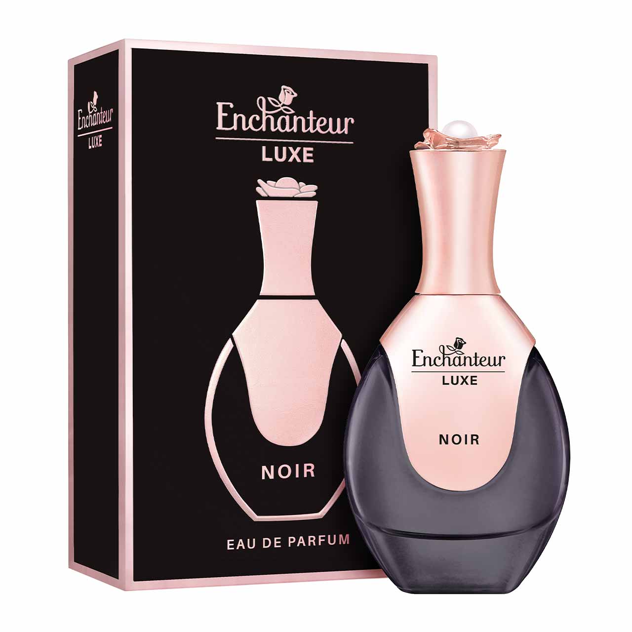 Enchanteur Luxe Noir EDP Bottle and Carton 50ml Enchanteur Luxe Noir EDP Bottle and Carton 50ml