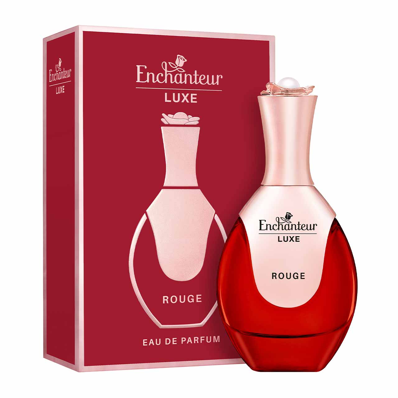 Enchanteur Luxe Rouge EDP Bottle and Carton 50ml Enchanteur Luxe Rouge EDP Bottle and Carton 50ml