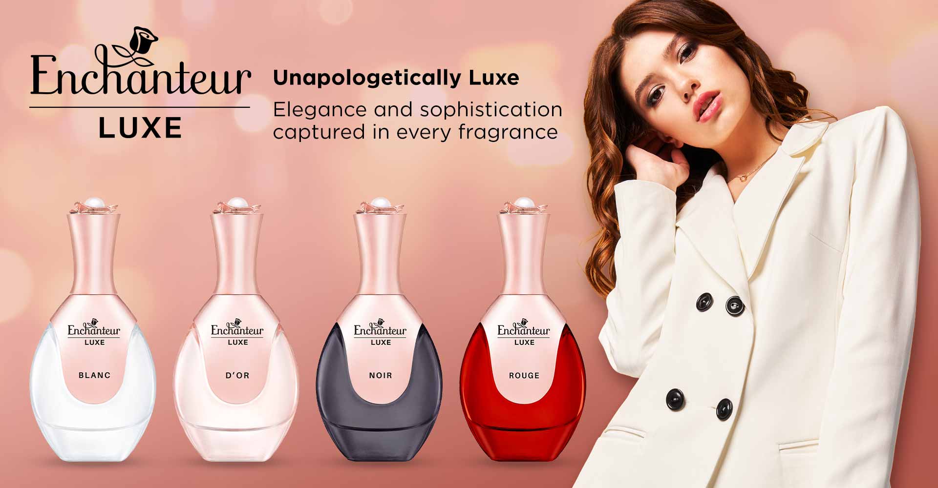 Enchanteur Luxe Eau de Parfums - elegance and sophistication captured in every fragrance