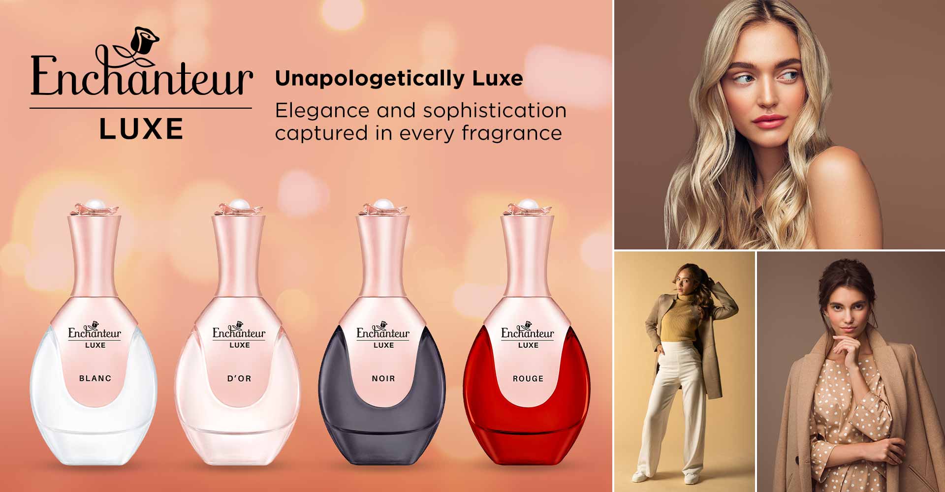 Enchanteur Luxe Eau de Parfums - elegance and sophistication captured in every fragrance