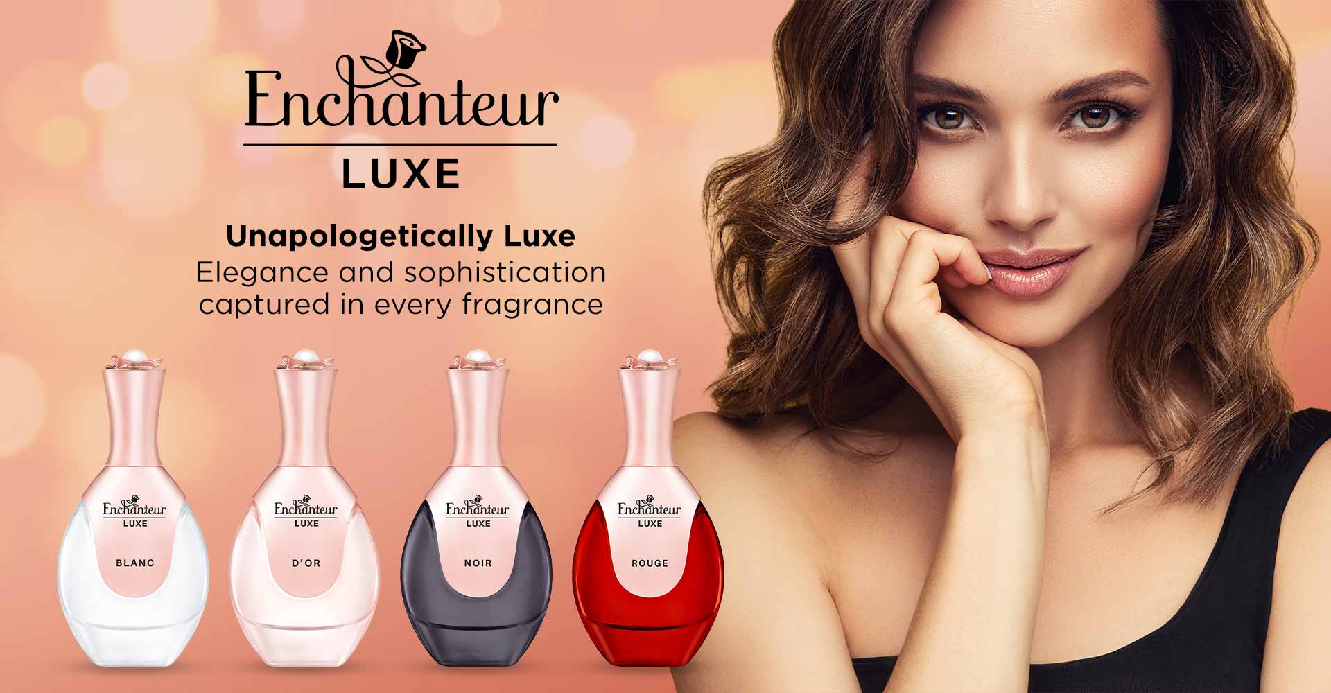 Enchanteur Luxe Eau de Parfums - elegance and sophistication captured in every fragrance